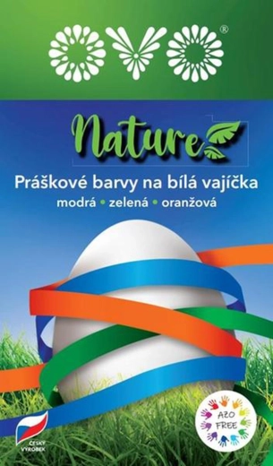 Ovo Nature spalvoti pieštukai – 3 spalvos (mėlyna, žalia, oranžinė)