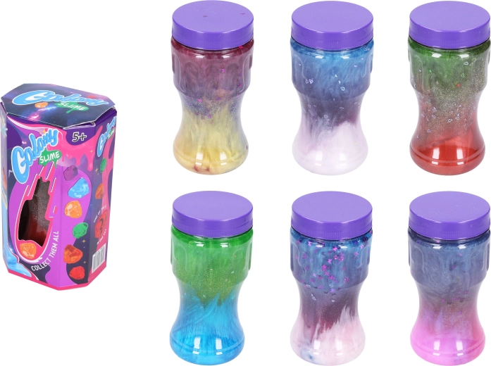 Formuojama galaktikos blizgutis gleivė su blizgučiais 400 ml