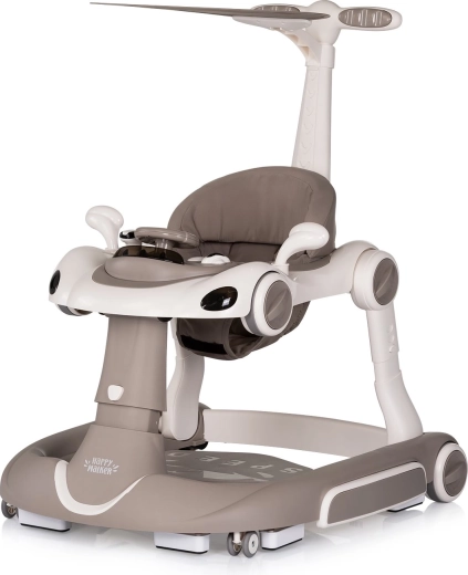 Chipolino Interactive Baby Walker Happy Walker 5-in-1 Tiramisu