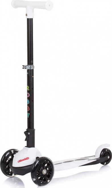 Chipolino Robby White Scooter with LED Wheels