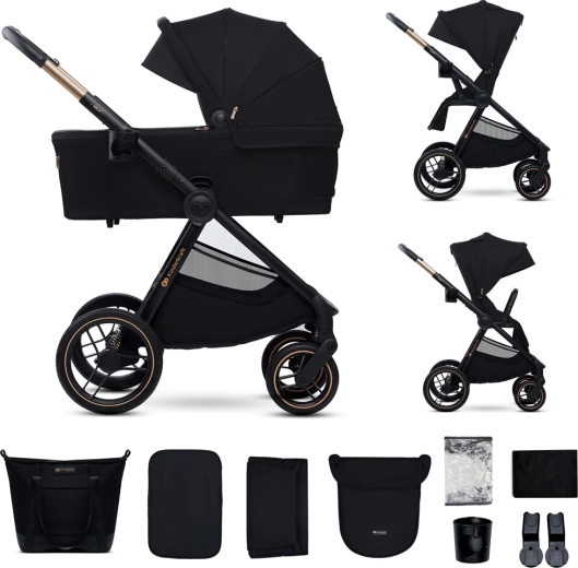 Kinderkraft NEA 2 2-in-1 stroller midnight black