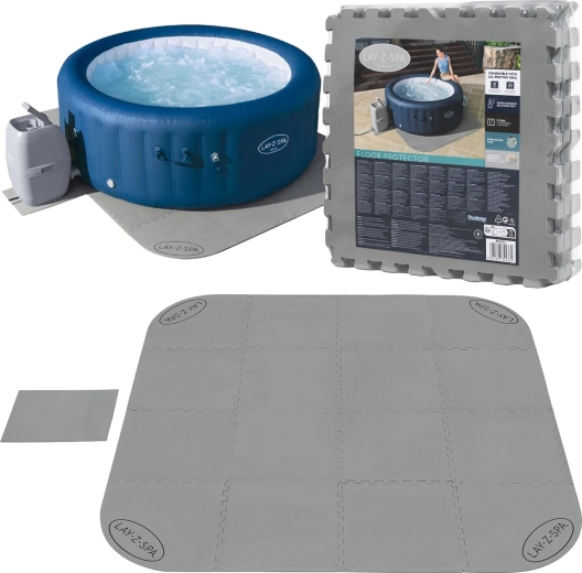Bestway apsauginis kilimėlis po LAY‑Z‑SPA dėlionė 196 × 196 cm