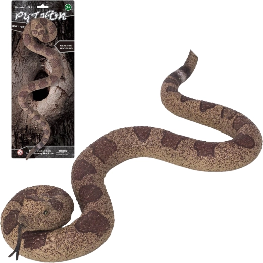 Sparkys realistinis barškuolės (rattlesnake) modelis 46 cm
