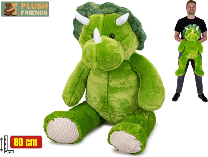 Plush Friends pliušinis triceratopsas 80 cm
