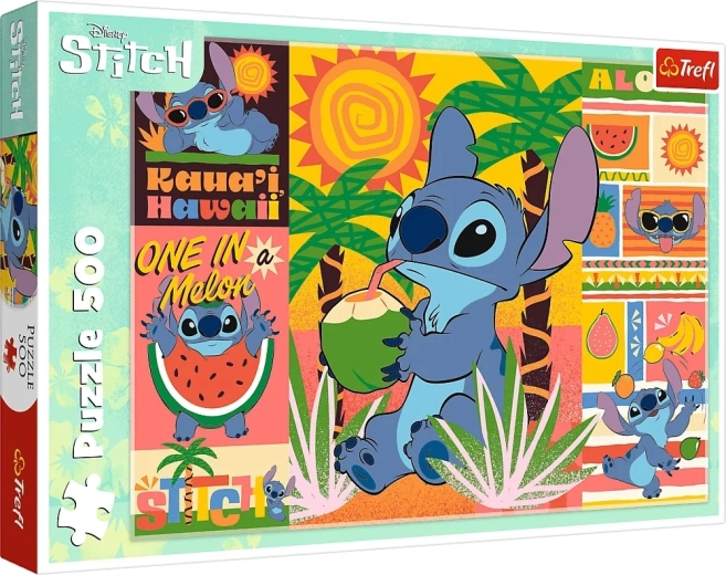 500-piece Puzzle LILO & STITCH – Holidays with Stitch