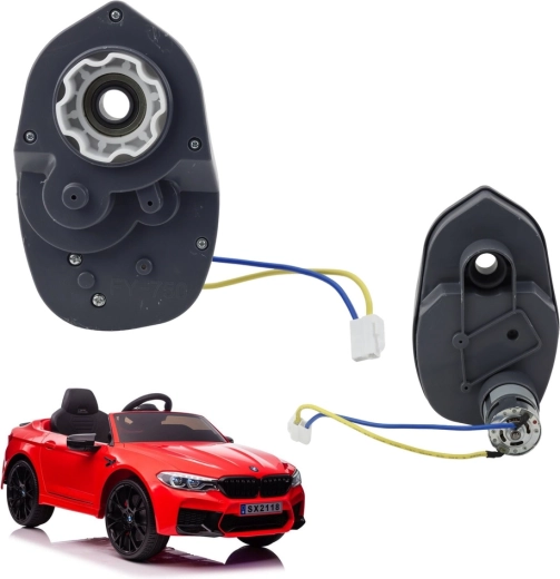 Variklis su 24 V pavarų dėže elektriniam BMW M5 DRIFT automobiliui