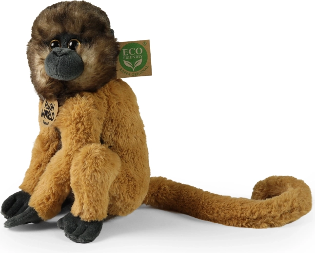 Rappa pliušinė beždžionė PLUSH WORLD eco-friendly 22 cm