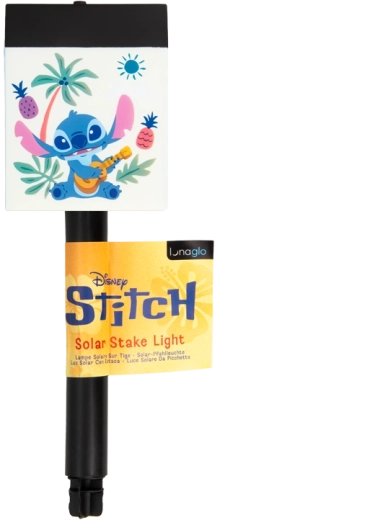 Disney Stitch LunaGlo Solar Stake Light