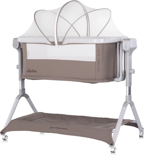 Chipolino elektrinė lovytė 3in1 Electra latte