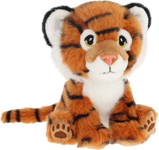 Keel Toys Keeleco pliušinis tigras iš perdirbto plastiko 14 cm