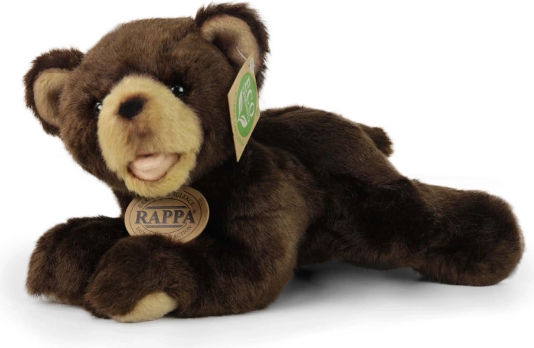 Plush Lying Bear 15 cm Eco-Friendly