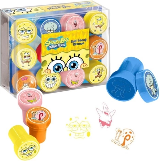 SpongeBob antspaudai 12 vnt.