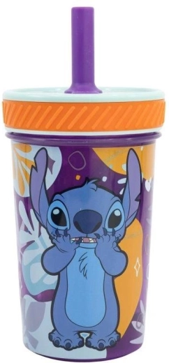 Safe kids' sippy cup with straw Stitch - 1 piece