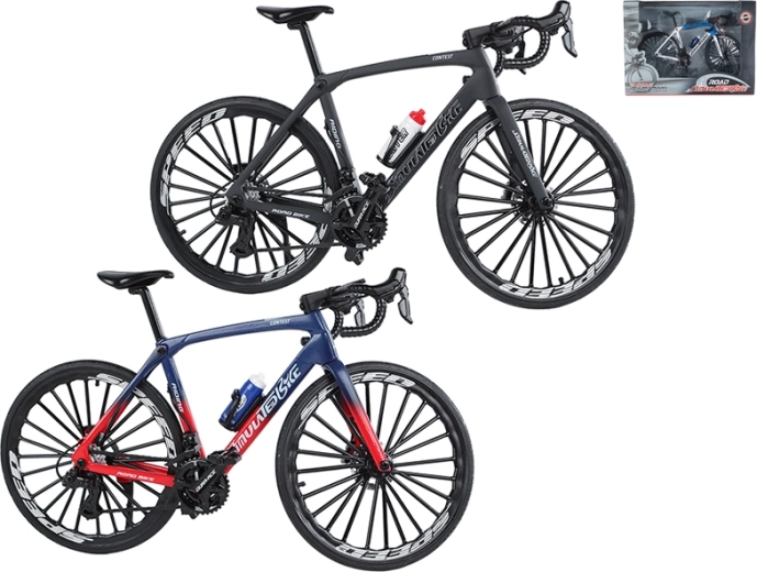Lenktyninio dviračio metalinis modelis 20,5 cm