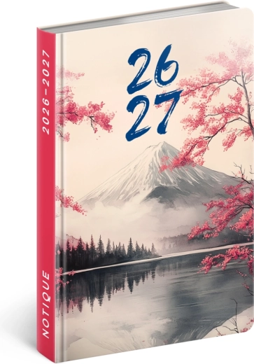 Notique 18 mėnesių dienoraštis Petito Japonija 2026/2027, 11 × 16 cm
