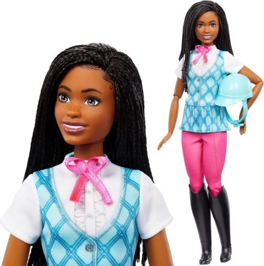Mattel Barbie Mysteries jojikės lėlė Brooklyn su šalmu