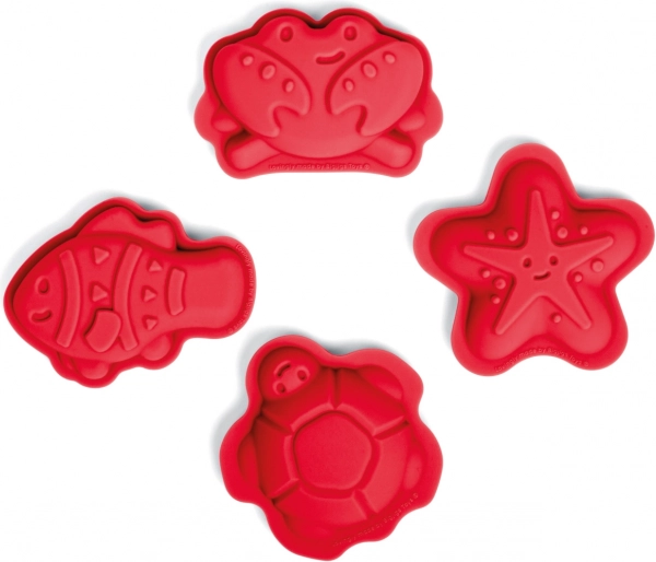 Silikoninės smėlio formelės „Bigjigs Toys“