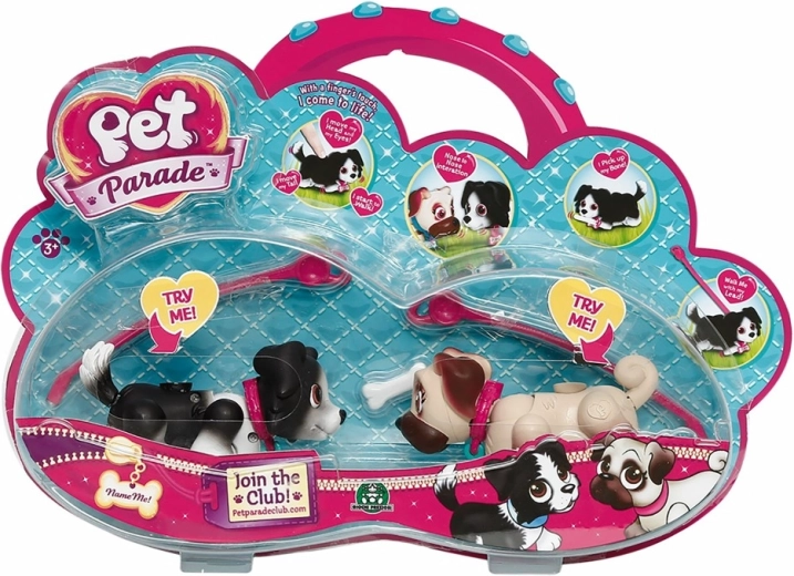 Pet Parade – set of two interactive dogs without batteries
