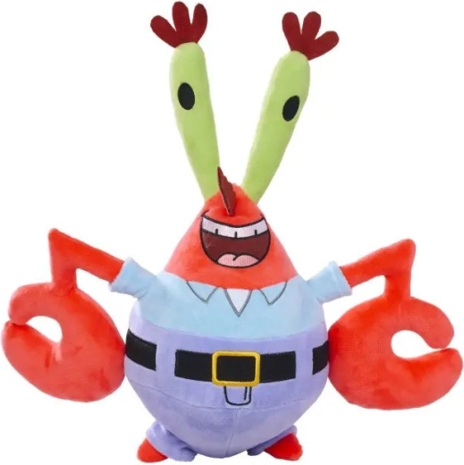 Pliušinis žaislas Ponas Krabas iš serialo „SpongeBobas Plačiakelnis“, 35 cm