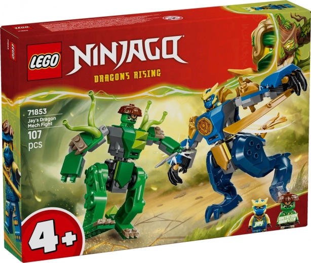 LEGO NINJAGO mūšis Džėjaus drakono meche