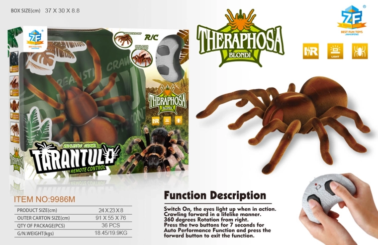 Nuotoliniu būdu valdoma tarantula