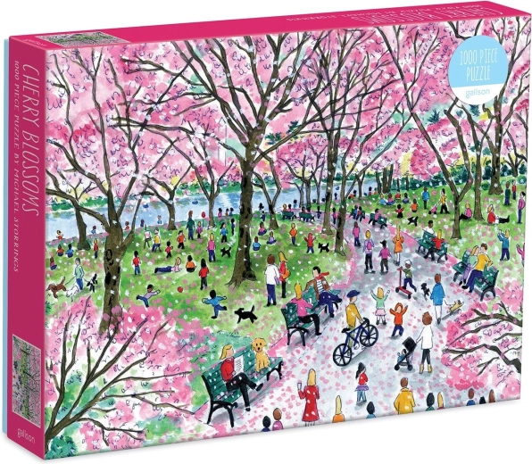 GALISON Cherry Blossoms Puzzle – 1000 Pieces