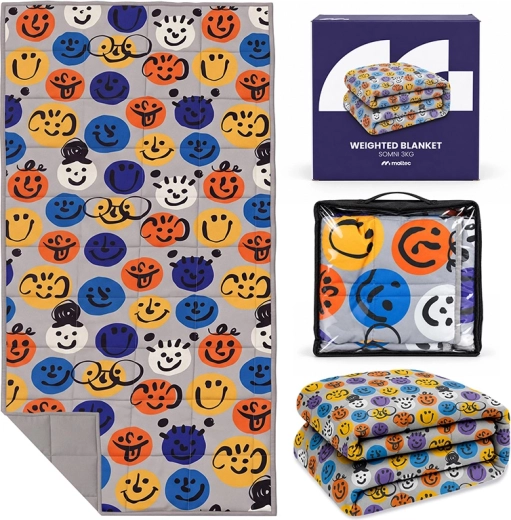 Children’s weighted blanket SOMNI 3 kg 150 × 100 cm