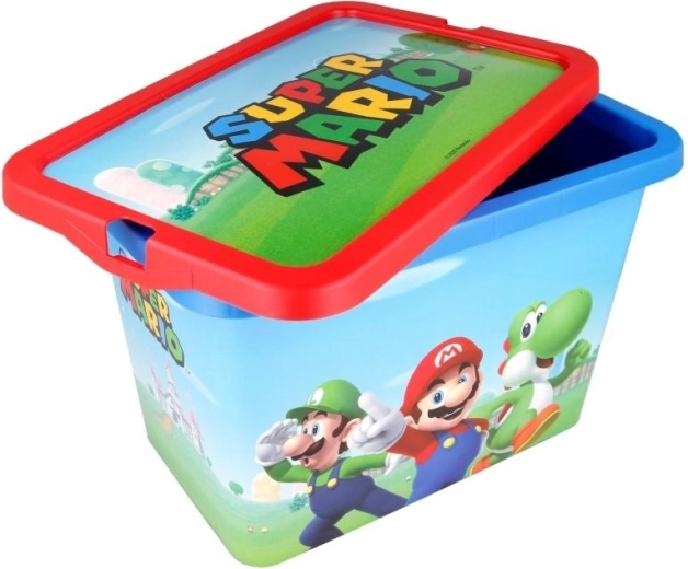 Praktiška laikymo dėžė su dangčiu „Super Mario“