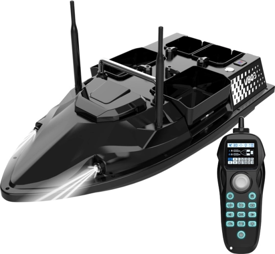 Flytec V803 GPS jaukinimo valtis su GPS ir 5200 mAh baterija