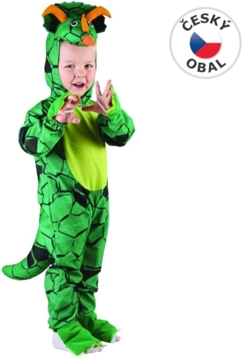 Children's carnival costume triceratops (80–92 cm)