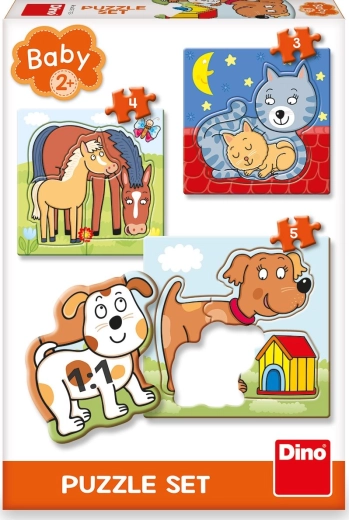 Dino Animal Puzzle for Kids from 2 Years Old