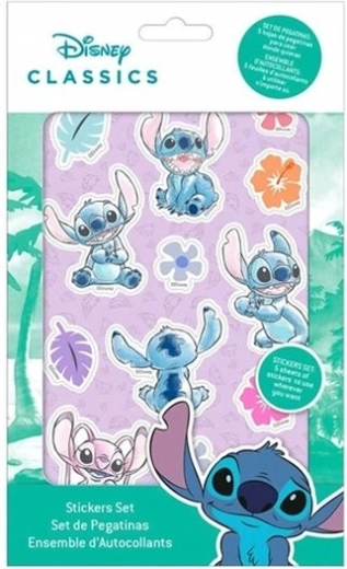 Stitch 100 lipdukų rinkinys