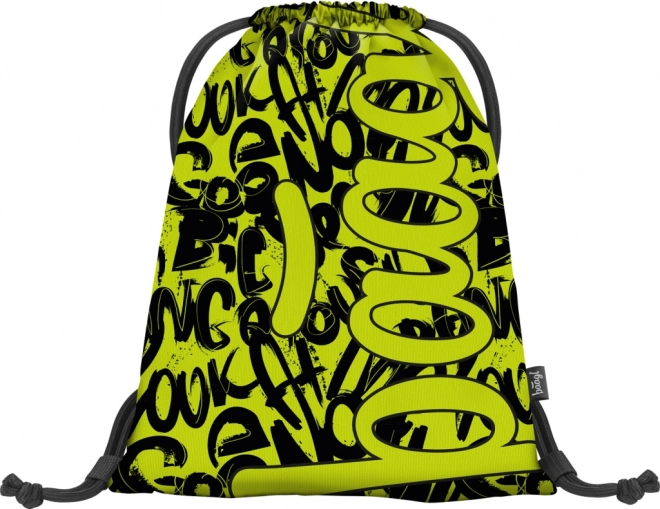Baagl Lime Shoe Bag