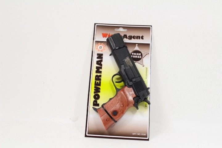 Power Man cap gun 22 cm - 1 piece