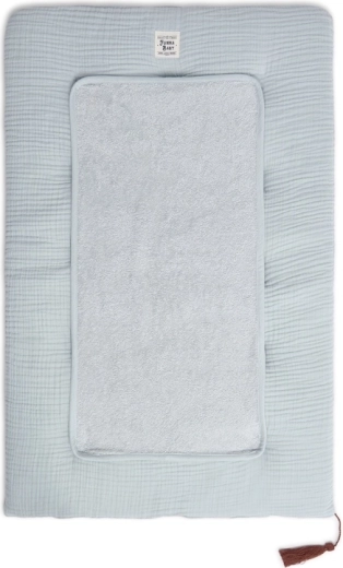 Funnababy muslino vystymo kilimėlis Dove Grey 50 × 80 cm