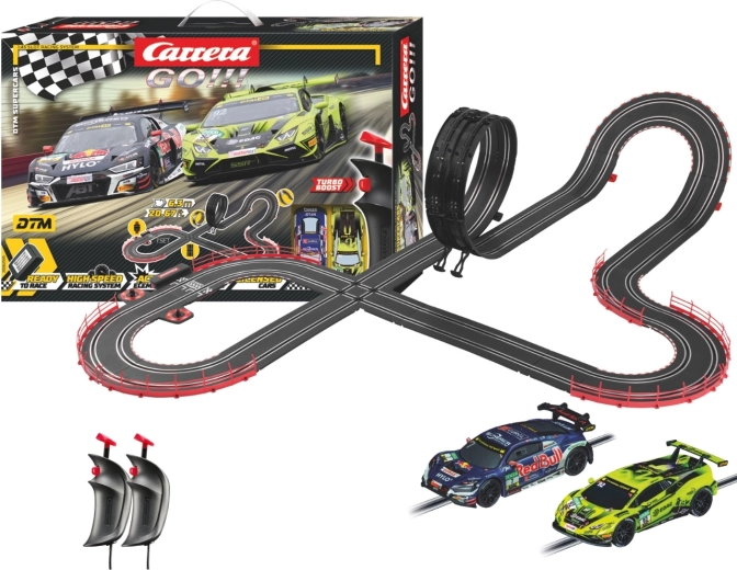 Carrera GO!!! DTM Supercars slot car racing track 6.3 m