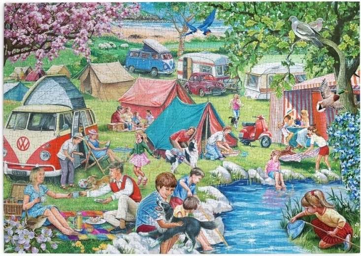 Camping Puzzle, 1000 Pieces