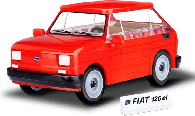 Konstruktorius Youngtimer kolekcija FIAT 126p Elegant 1:35