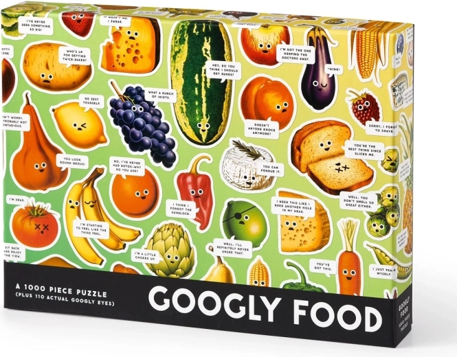 Dėlionė Googly Food 1000 dalių