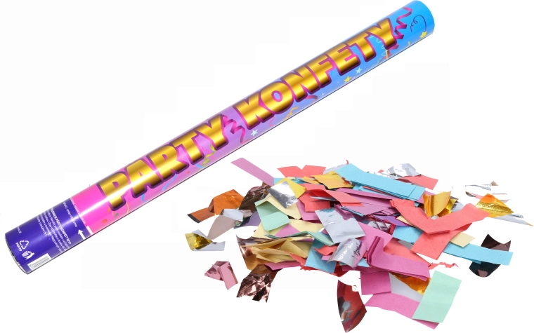 Wiky vakarėlių konfeti patranka 60 cm