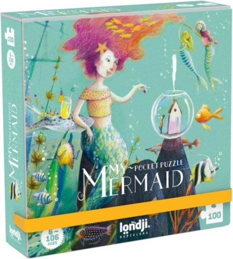 Underwater Kingdom Puzzle, 100 Pieces, Londji