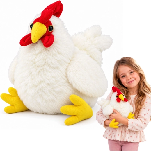 Minkšta balta višta 30 cm