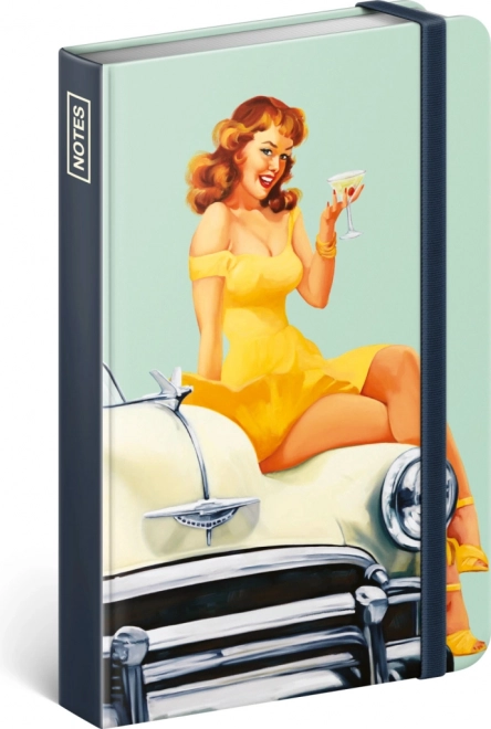 Užrašinė su Pin-up Girls motyvu