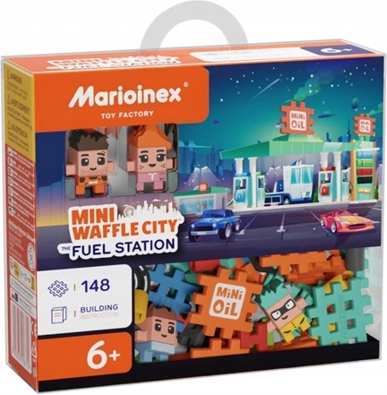 Mini Waffle Bricks – Gas Station, 148 pieces