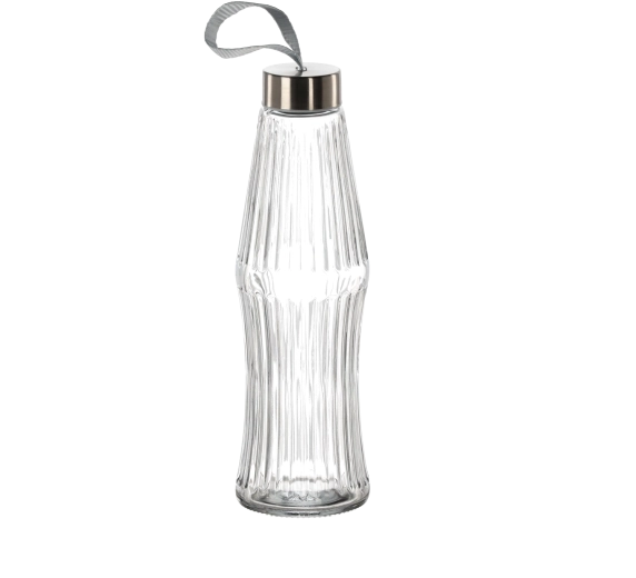 Butelis 600 ml su užsukamu dangteliu (pakuotė 6 vnt.)
