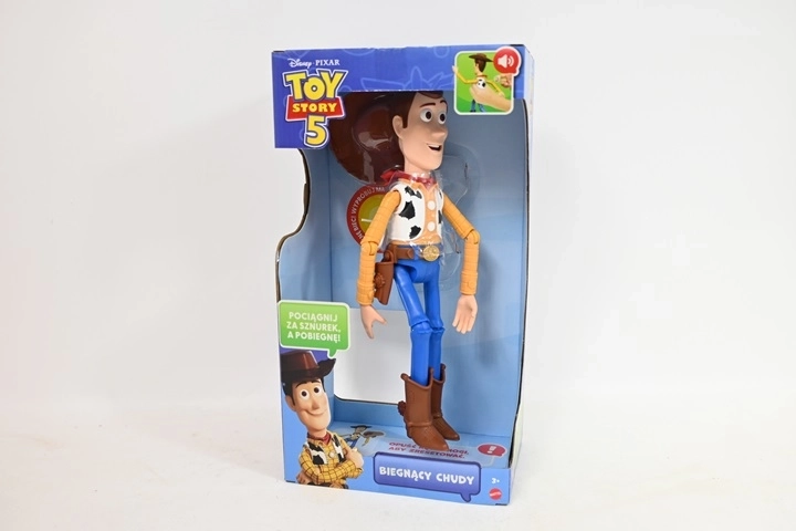 Disney Toy Story 5 interaktyvi kalbanti figūrėlė Bėgantis „Chudy“ (lenkų kalba)