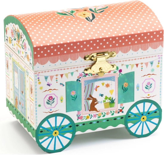 Djeco Musical Jewelry Box Magical Caravan