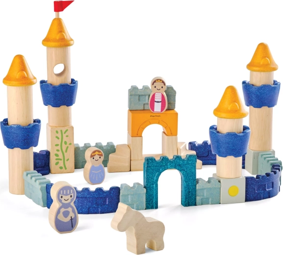 PlanToys statybinis rinkinys pilis (40 dalių)