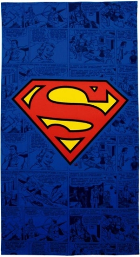 Superman microfiber towel 90 × 170 cm