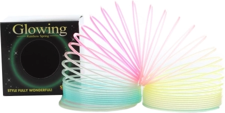 Šviečianti spyruoklė į ranką